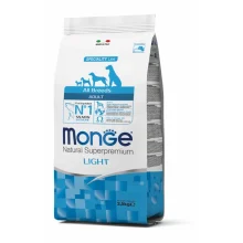 Сухий корм MONGE DOG All breeds Adult Light лосось з рисом, 2.5 кг