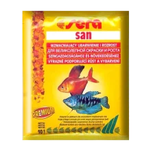Sera San корм для поліпшення кольору всіх декоративних риб (пластівці), 10 г