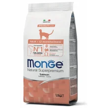 Сухий корм MONGE CAT Adult з лососем, 400 г
