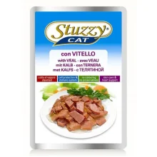 Вологий корм Stuzzy Cat Veal з телятиною, в соусі для котів, пауч, 100 г