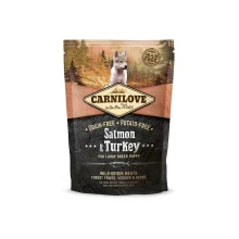 Сухий корм Carnilove Puppy Large Breed Salmon & Turkey, для цуценят великих порід, 1.5 кг