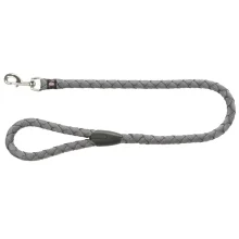 Повідець Trixie Cavo Lead для собак, плетений, круглий, розмір S-M, 1 м/12 мм, графіт