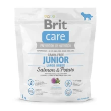Сухий корм Brit Care GF Junior Large Breed Salmon & Potato, для цуценят гігантських порід, 1 кг