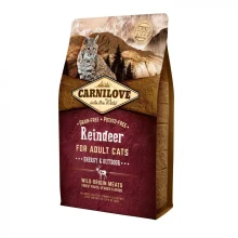 Сухий корм Carnilove Cat Energy & Outdoor, для кішок, північний олень, 2 кг