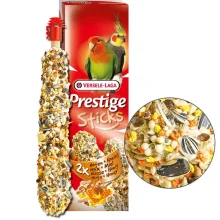 Ласощі горіхи з медом Versele-Laga Prestige Sticks Big Parakeets Nuts & Honey для середніх папуг, 140 г
