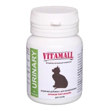 Кормова добавка VitamAll профілактика сечокам'яної хвороби, для котів, 100 табл / 50 г
