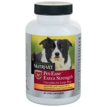 Заспокійливий засіб Nutri-Vet Pet-Ease Extra Strength для собак середніх і великих порід, 60 табл