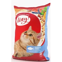 Сухий корм Мяу з рибою для котів, 11 кг