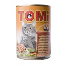 Консерви Tomi duck liver з качкою і печінкою, для котів, 400 г