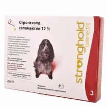 Краплі Zoetis Stronghold 12% від бліх і кліщів у собак вагою від 10 до 20 кг, 1 мл, ціна за 1 піпетку