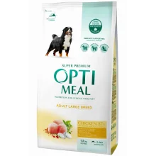 Сухий корм Optimeal для дорослих собак великих порід, з куркою, 1.5 кг