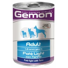 Вологий корм GEMON DOG WET Adult лайт паштет з тунцем 0,4 кг