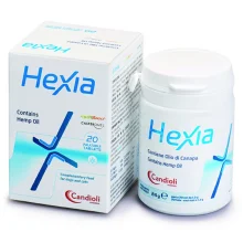 Знеболювальна добавка Candioli Hexia Contains Hemp Oil з екстрактом босвеллії для собак і котів, 20 шт