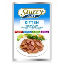 Вологий корм Stuzzy Cat Kitten з куркою, в соусі для кошенят, пауч, 100 г