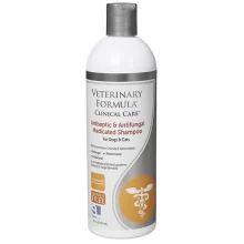 Шампунь Veterinary Formula Antiseptic & Antifungal Shampoo бензетоній і кетоконазол, для собак і котів, 45 мл