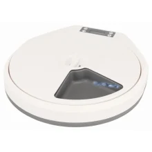 Кормушка-автомат Trixie TX5 для котів, біло-сіра, 5×240 мл, 33×5×36 см