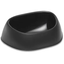 Миска Moderna Sensibowl для собак і котів, пластик, чорна, 700 мл, 25×18×8.5 см
