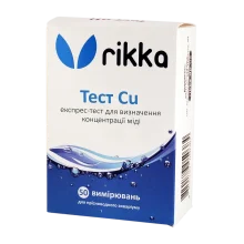 Тест Rikka Cu для визначення концентрації міді у воді (Т-114)