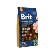 Сухий корм Brit Premium Dog Junior, для цуценят середніх порід, 15 кг
