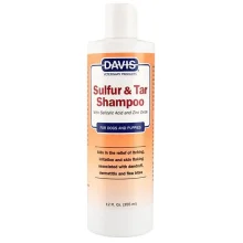 Шампунь Davis Sulfur &amp; Tar Shampoo з сіркою і дьогтем, для собак, 50 мл
