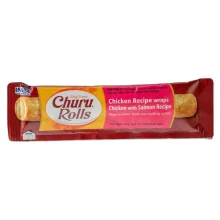 Ласощі INABA "Churu Rolls" для собак, курка з лососем, 1 стік, 12 гр