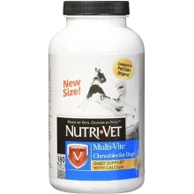 Жувальні таблетки мультивітаміни Nutri-Vet Multi-Vite для собак, 180 табл