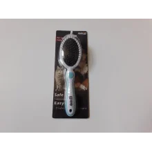 Гребінець-щітка 2 в 1 AnimAll Groom, блакитна