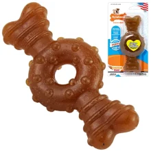Іграшка жувальна Nylabone Puppy Chew Ring Bone M, смак курки, для собак до 16 кг
