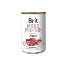 Консерви Brit Mono Protein Dog, для собак, з ягням, 400 г