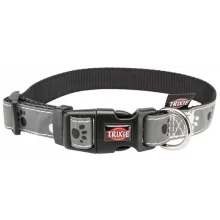 Нашийник Trixie Silver Reflect XS-S світловідбиваючий, 22-35 см х 15 мм, чорно-сірий