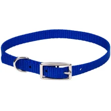 Нашийник Coastal Nylon Web для собак, синій, 1×25 см