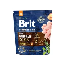 Сухий корм Brit Premium Dog Junior, для цуценят середніх порід, 1 кг