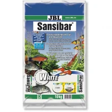 Дрібний білий грунт JBL Sansibar White для прісноводних і морських акваріумів, 10 кг