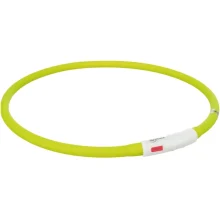 Нашийник Trixie Flash Light USB XS-XL світиться, 70 см х 10 мм, зелений