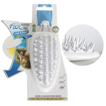 Насадка-щітка FoOlee Easee Intense Massage Pro Medium Brush змінна, для будь-якої вовни, середня, біла