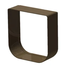 Ferplast Extension Swing 1 Brown модульний розширювальний тунель для дверей Swing коричневий, 15,5x5x16 см
