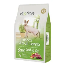 Сухий корм Profine Cat Indoor, для кішок, з ягням і рисом, 10 кг