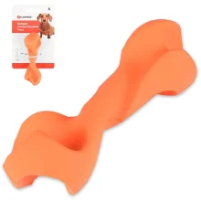 Іграшка Flamingo Rubber Flexo Twisted Dumbbell, для собак, 10.8 × 3.7 см