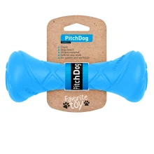 Ігрова гантель для апортировки PitchDog для собак, довжина 19 см, діаметр 7 см, блакитний