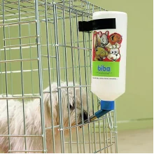 Поїлка Savic Glass Bottle з кріпленням в клітку для собак, гризунів, 1 л