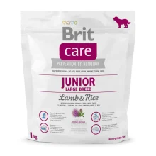 Сухий корм Brit Care Junior Large Breed Lamb & Rice, для цуценят гігантських порід, 1 кг