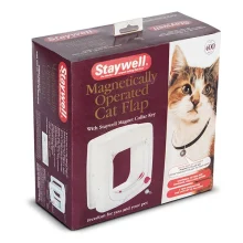 Дверцята PetSafe Staywell Едванс для кішок вагою до 7 кг, з програмним ключем, під дерево