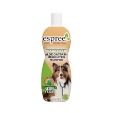 Шампунь Espree Aloe Oatbath Medicated з протеїнами вівса і алое вера для проблемної шкіри у собак, 591 мл