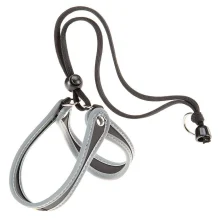 Ferplast Agila 1 Harness Black ергономічна шлейки для собак з еластичним шнуром, 26x38 см