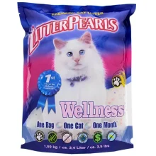 Наповнювач Litter Pearls Wellness для туалетів, кварцовий, для котів, 1.59 кг
