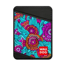 Візитниця WAUDOG Design, з малюнком "Літо", ширина 70 мм, довжина 95 мм, чорний