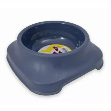 Миска Irak Plast для собак та котів, пластик, синій, 2 л