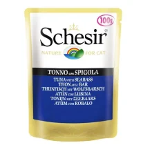Консерви Schesir Tuna Seabass для котів, тунець з окунем, пауч, 100 г