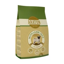Сухий корм Araton Junior With Lamb & Rice для собак вагою від 2 до 60 кг, 3 кг