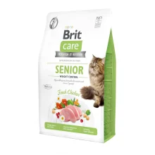 Сухий корм Brit Care Cat GF Senior Weight Control, для дорослих котів, 2 кг